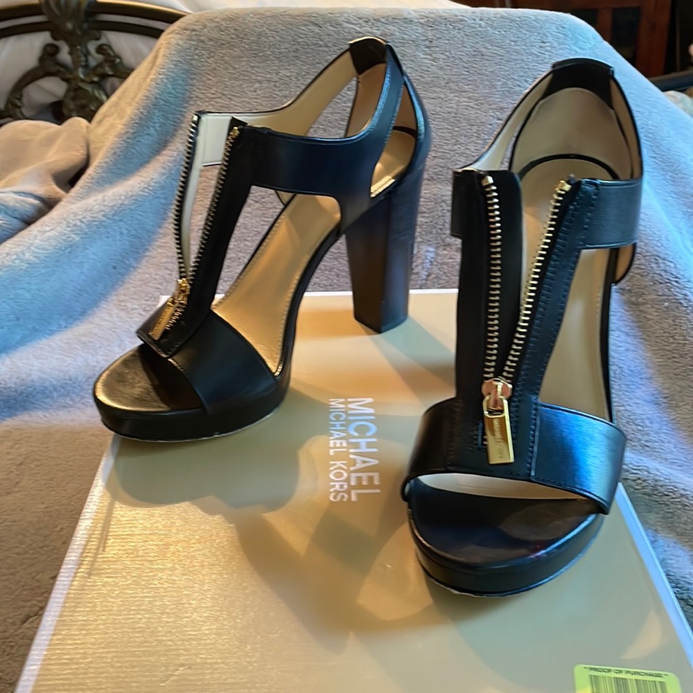 Michael Kors black heels